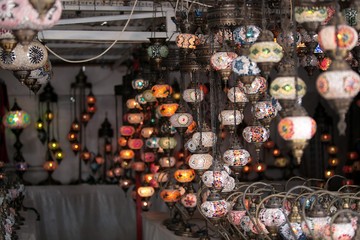 handmade pottery and jugs.kayseri/turkey 