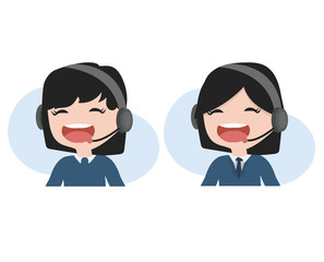 Call Center Operator girls Character