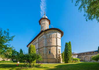 Fototapeta premium Dragomirna ortodox monastery, Suceava, Bucovina, Romania