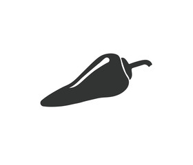 Modern pepper icon vector 