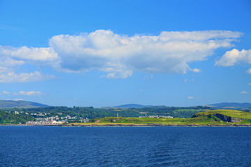 Oban, the town in Scotland