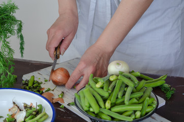 Fresh broad beans