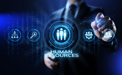 HR Human resources management recruitment talent concept.