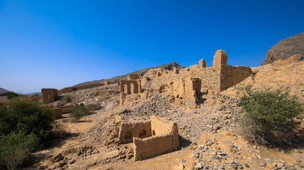 Die Ruinen von Tanuf, Oman