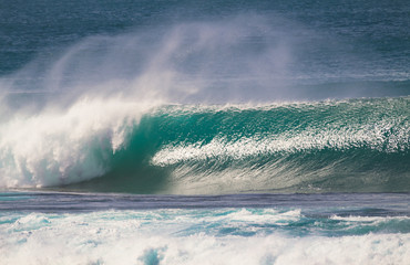 Large dangerous surf