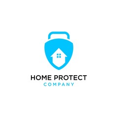 Fototapeta premium home protect logo design