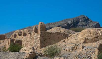 Die Ruinen von Tanuf, Oman