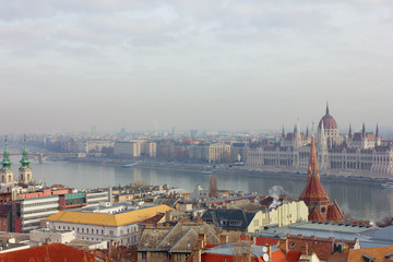 View of the Danube, Budaesht, Hungary