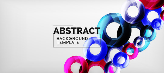 Modern geometrical abstract background, vector design