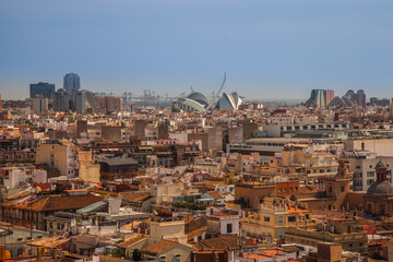 Blick auf Valencia am Tag © Thomas