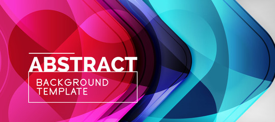 Techno lines, hi-tech futuristic abstract background template with arrow shapes