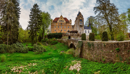Fototapeta na wymiar Schloss Egg bei Deggendorf