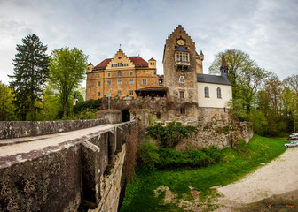 Fototapeta na wymiar Schloss Egg bei Deggendorf