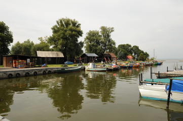 Fototapeta na wymiar Ueckermünde, Neuendorfer Kanal