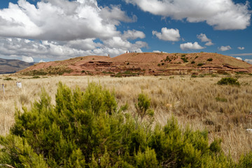 Ruiny stanowiska archeologicznego Tiahuanaco, Boliwia © Miroslaw