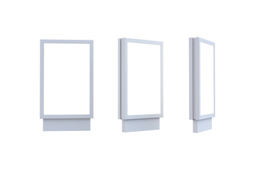 Empty Blank Billboard for Advertisement Mockup