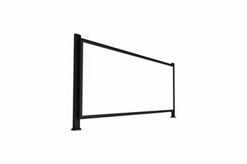 Obraz premium Empty Blank Billboard for Advertisement Mockup