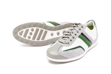 Sporty shows isolated on white background