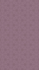 Ornate geometric pattern and two-tone abstract background