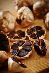Fermented black garlic 
