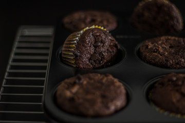 Banana Chocolate Muffins