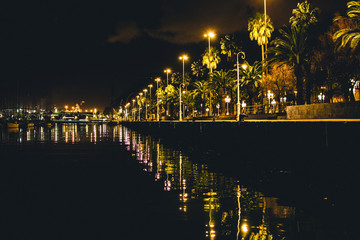 Fototapeta na wymiar Barcelona by night