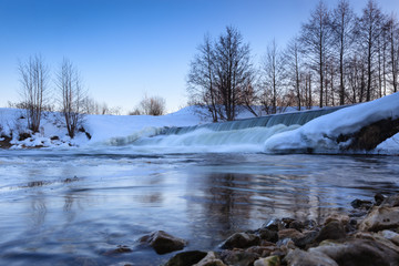 Водопад Зелёный город