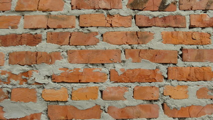 old red brick wall