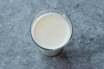 Turkish Drink Ayran or Kefir / Buttermilk made with yogurt.