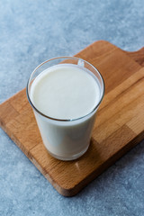 Turkish Drink Ayran or Kefir / Buttermilk made with yogurt.