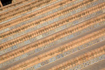 Stairs at Plaza de Espana Square; Seville