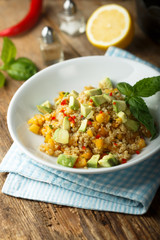 Quinoa mango salad