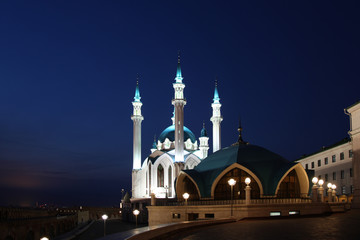 Naklejka na ściany i meble Kol Sharif Mosque in Kazan, Russia