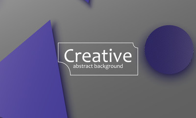 Geometric background. Material design.