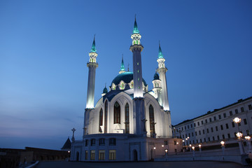 Fototapeta na wymiar Kol Sharif Mosque in Kazan, Russia