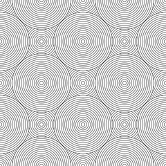Seamless pattern. Circle lines texture.