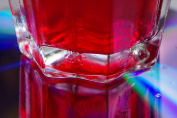 Verre multicolore