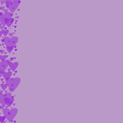 Fototapeta na wymiar abstract background with Purple Heart