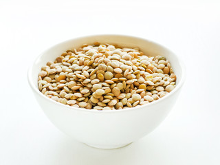 Lentils in a bowl