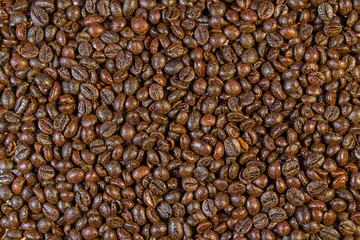 fondo de granos de café