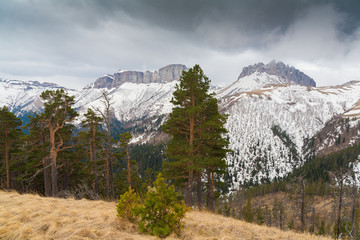 Mountain day winter