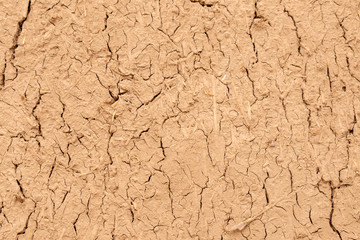 Arabic mud and sand wall background texture