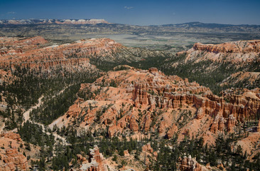 Bryce Amphitheater from near Inspiration Point, Bryce Canyon National Park, Utah, USA