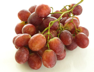 Red grapes gourmet treat, winemaking base
