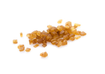 rock sugar isolate on white background