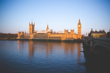 big ben and houses of parliament in london