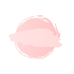 Abstract pink brush background. Logo background for beauty and fashion