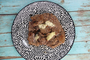 Steak haché au beurre