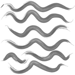 Seamless abstract surface pattern design. Vector natural ink realistic brush