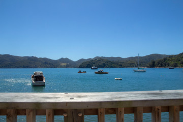 Great Barrier Island:  View of Tryphena Harbour